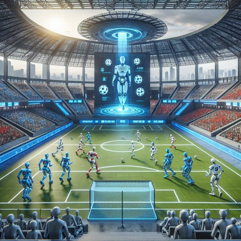 China Kicks Off the Future: First Fully Autonomous AI Robot Football Match
