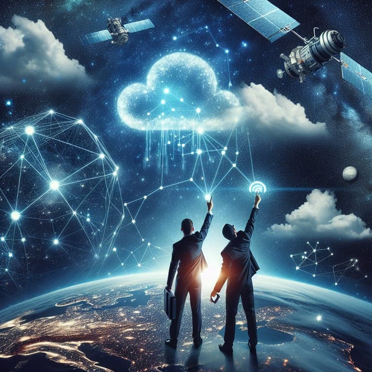 Elon Musk and Jeff Bezos Reach for the Stars with Space Data Centers