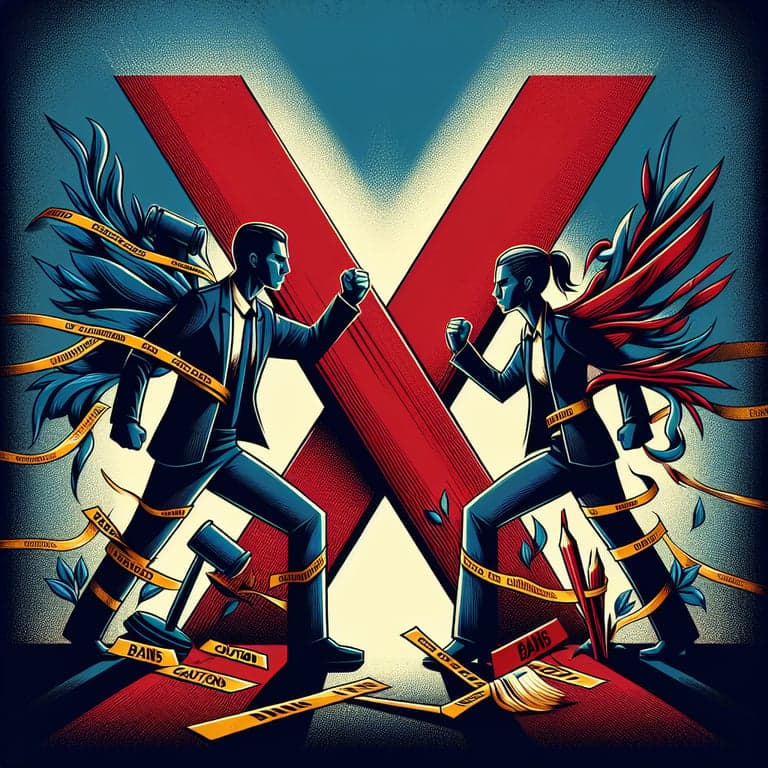 Tate Brothers Take on X: A Legal Battle Over Bans and Bravado!