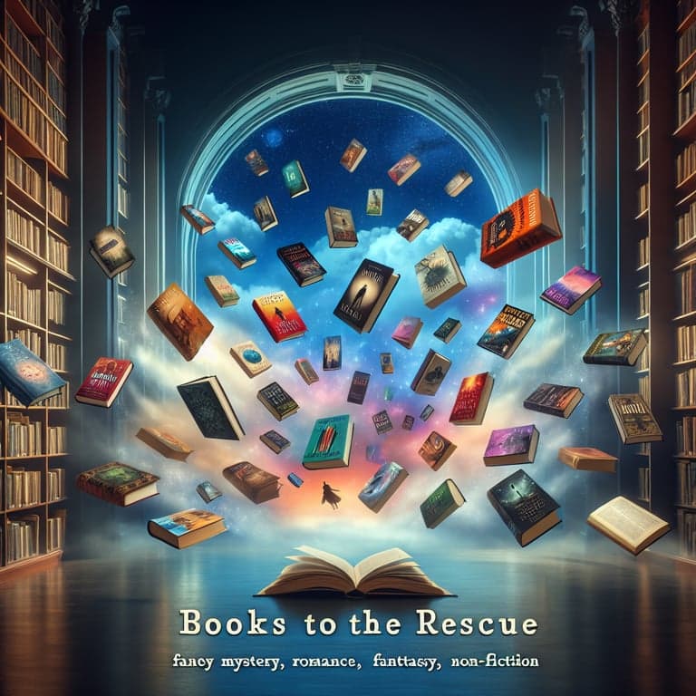 Books to the Rescue: Dive Into 25 Exciting New Releases!