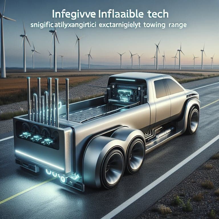Inflatable Innovation: Tesla's New Tech Boosts Cybertruck's Towing Range