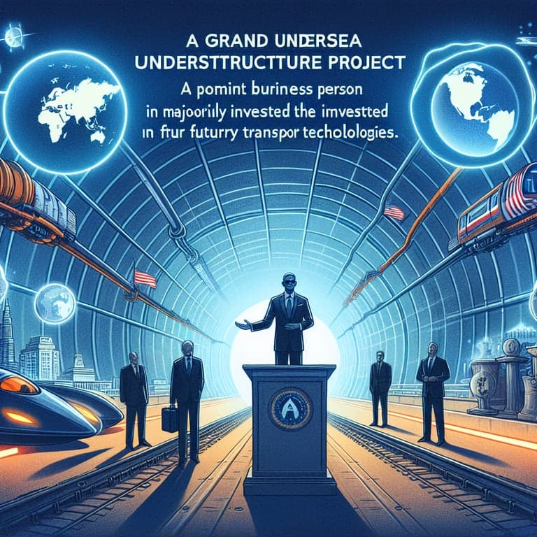 "Putin-Trump Tunnel": Elon Musk, Russia, and a Bold $65bn Undersea Ambition!