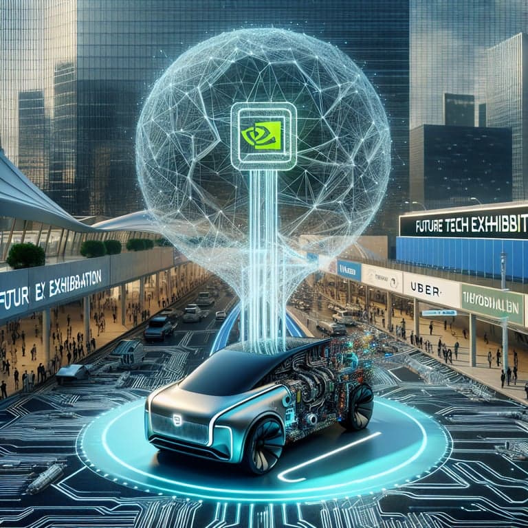 Uber Partners with NVIDIA at CES 2025 to Drive Autonomous Vehicle Revolution