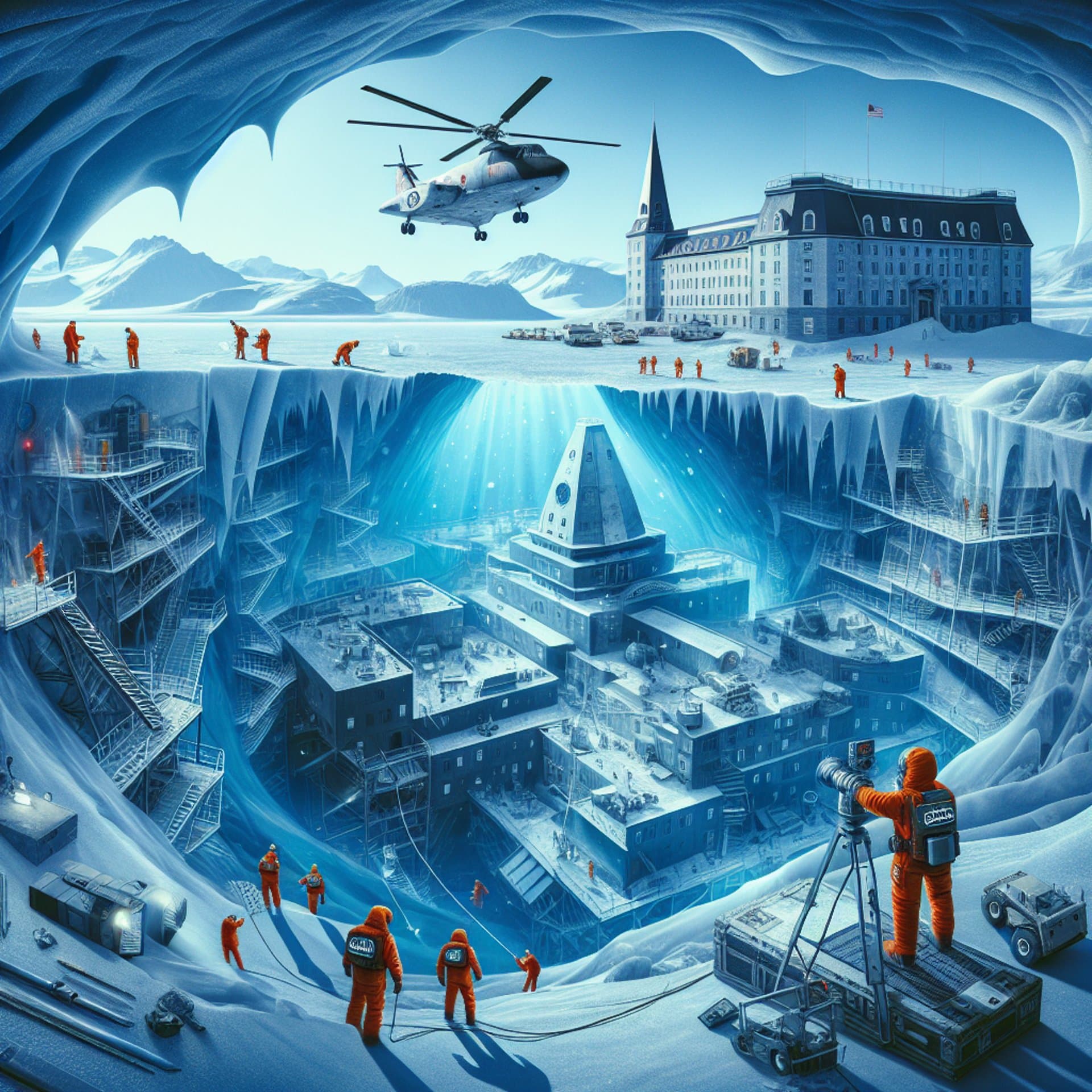 NASA Uncovers a Cold War Lost City: Camp Century Revealed Under Greenland Ice