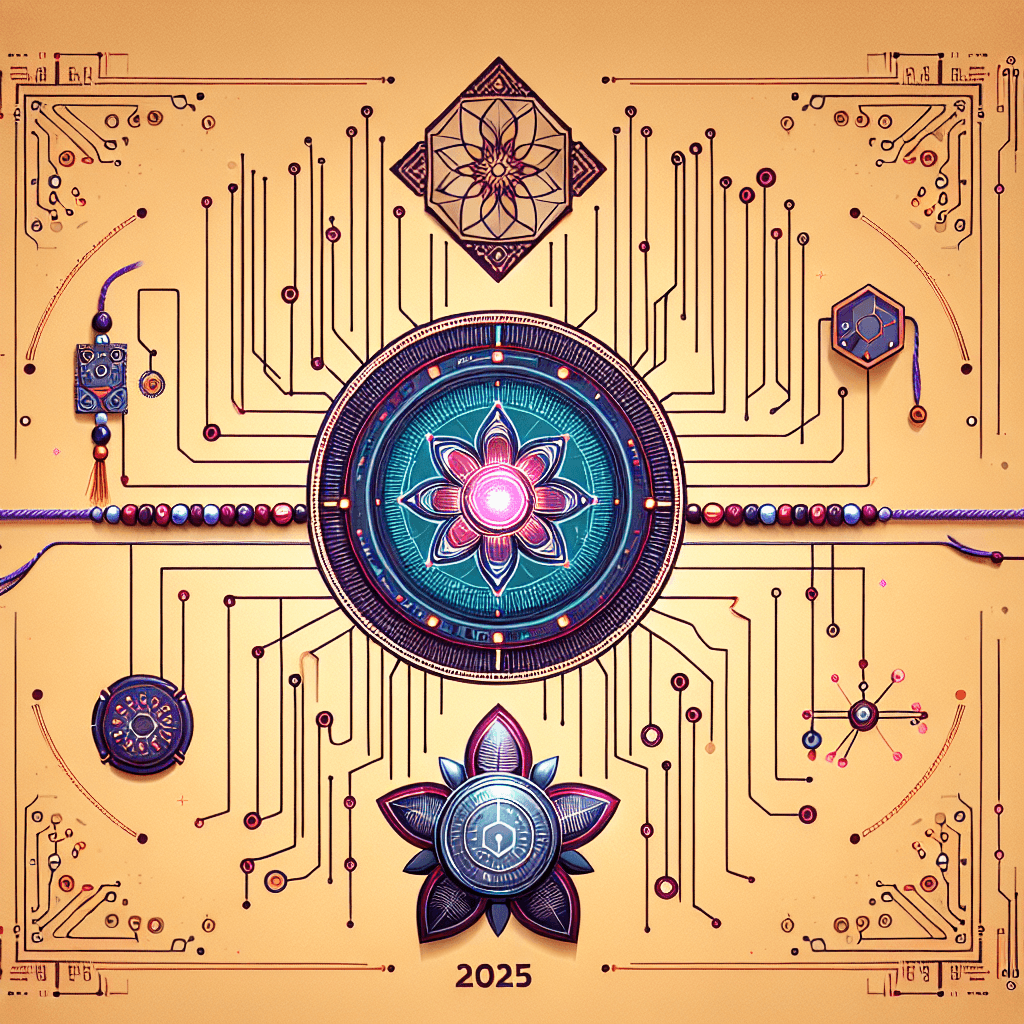 Banner for Craft Unique Raksha Bandhan 2025 Greetings with AI