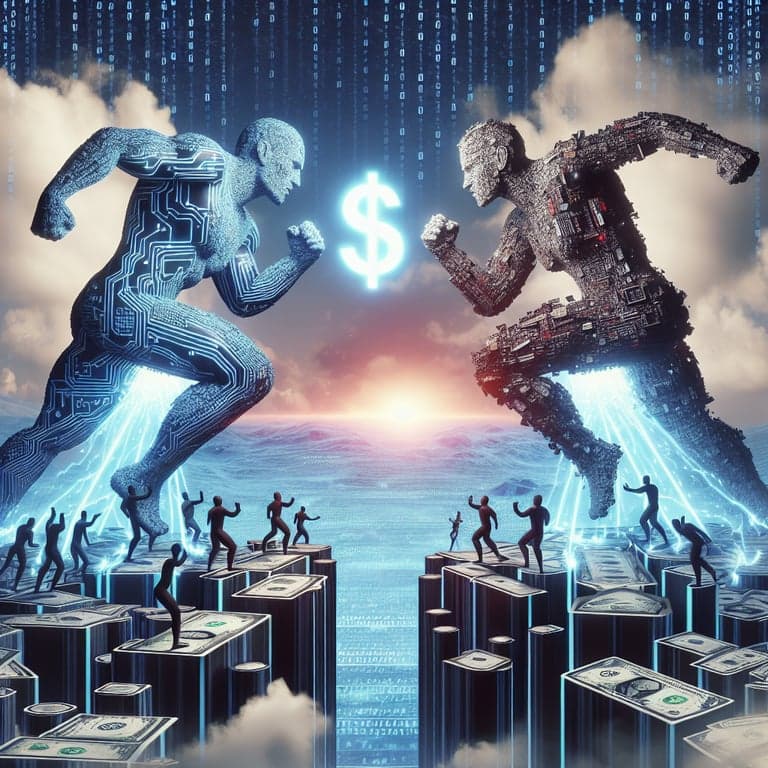 Tech Titans Clash for AI Crown: Billions Spent, Barbs Thrown!
