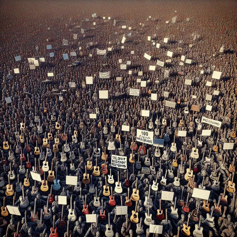 1,000 Musicians Drop the Mic with a Silent Album Protesting AI Copyright Reforms!