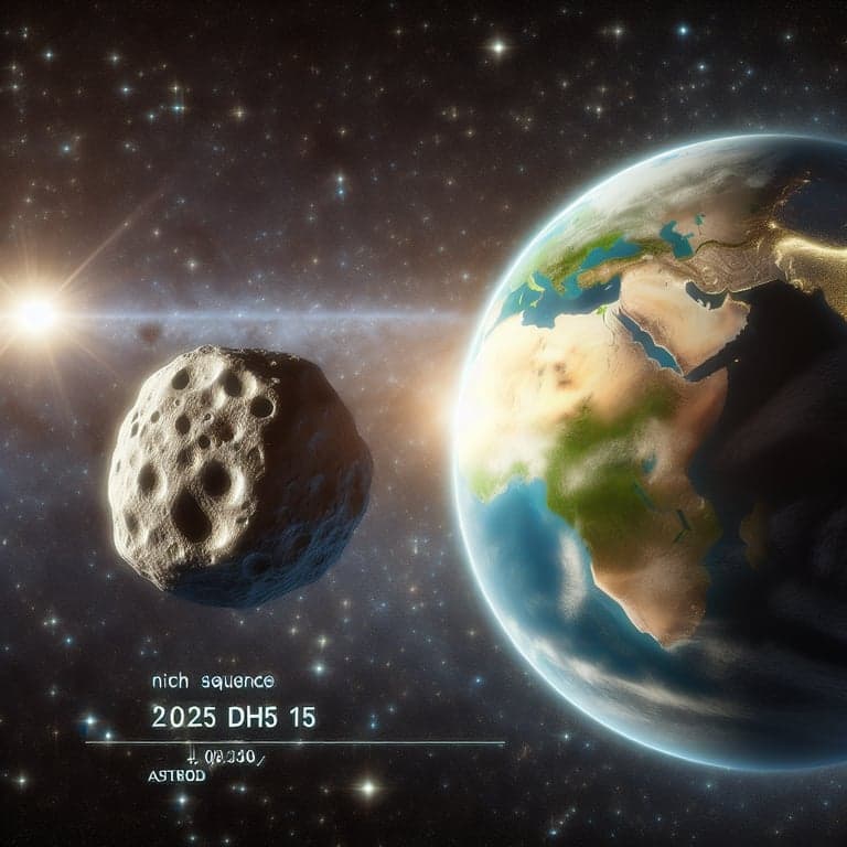 Asteroid 2025 DH15: A Close Call with Earth, but No Danger!