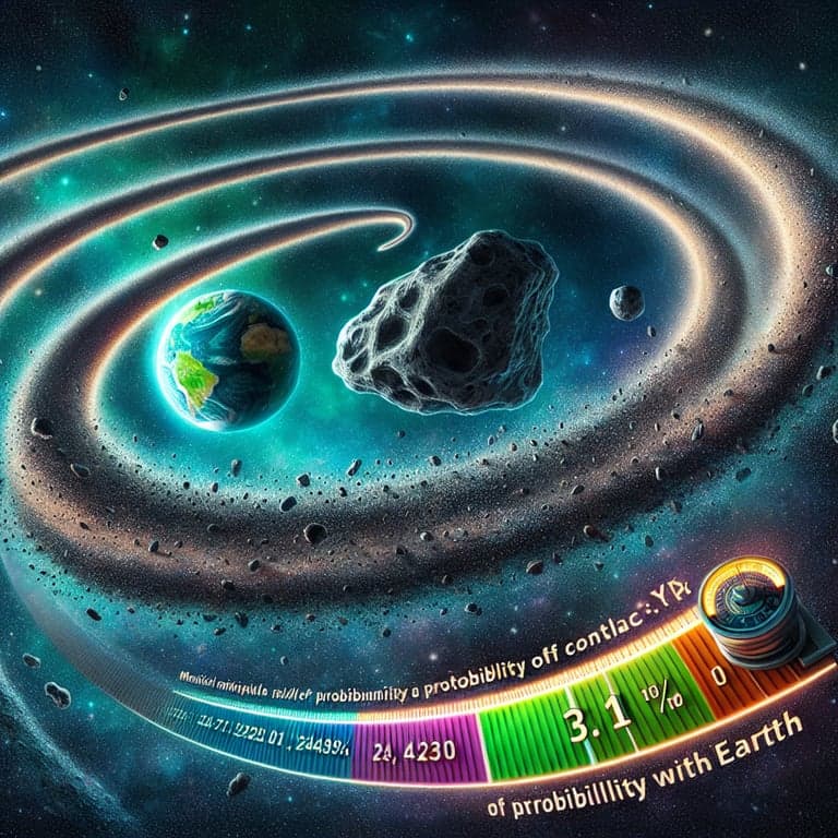 Asteroid 2024 YR4: A Cosmic Rollercoaster with a 3.1% Chance of Hitting Earth!