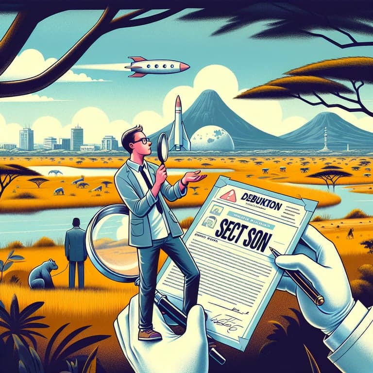 Kenyan Man Claims to be Elon Musk's Secret Son: A Viral Hoax Debunked