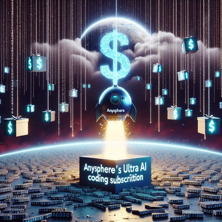 Anysphere Launches $200 'Ultra' AI Coding Subscription to Power Up Dev Tool Competition