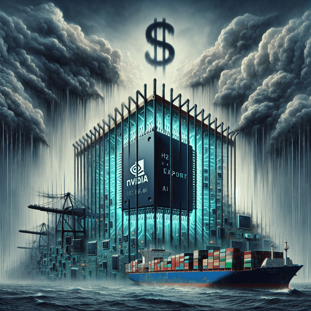 Nvidia's H20 AI Chips Face New Export Curbs to China - $5.5 Billion Impact Looms