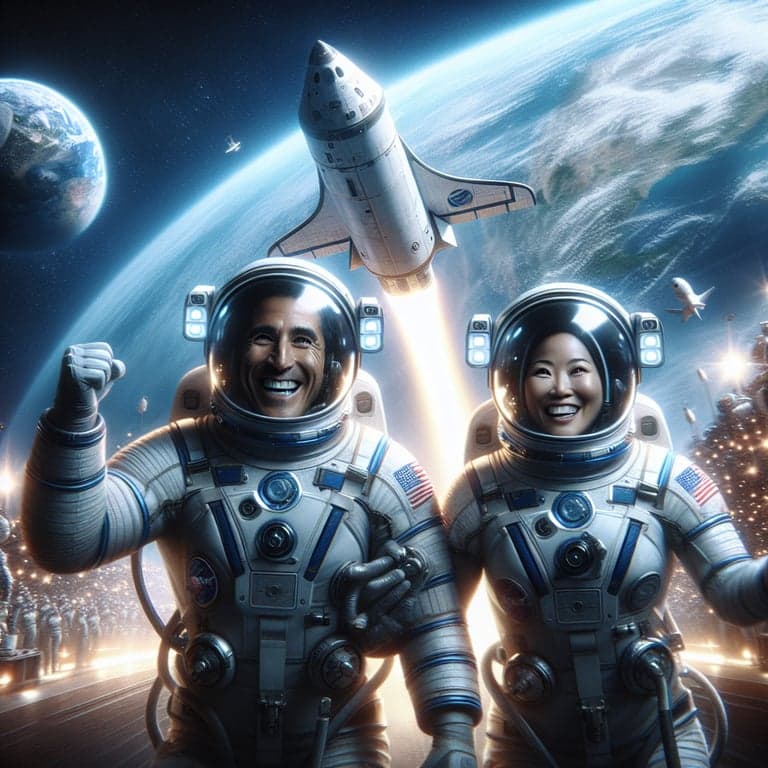 NASA's Dynamic Duo: Butch and Suni Return to Earth After Epic Starliner Test Flight!