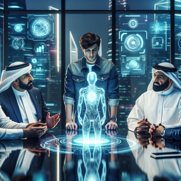Elon Musk Teams Up with UAE Leaders for a Visionary Dialogue on AI and Innovation!