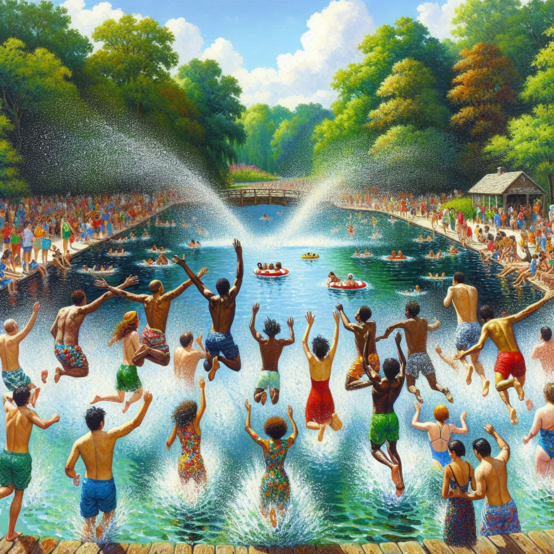 Making a Splash: Puffer's Pond Welcomes Swimmers Once Again!