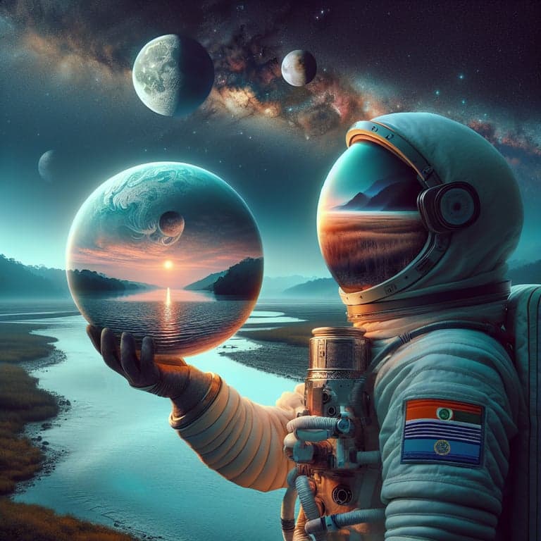 Assam's Priyanka Rajkakati Sends 'Brahmaputra by Sunrise' to the Moon with NASA