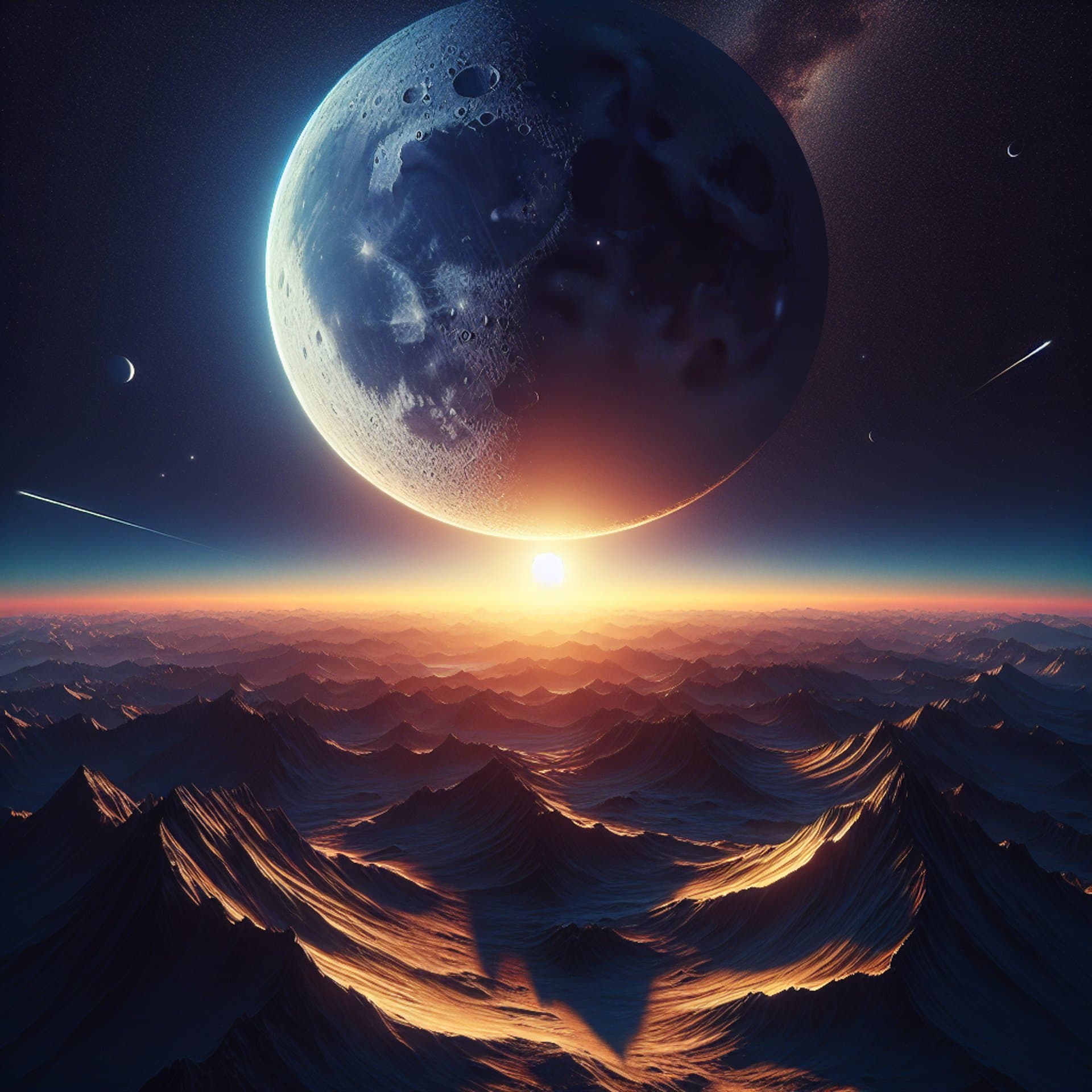 Moon Sunset Like Never Before: NASA Shares Stunning HD Views