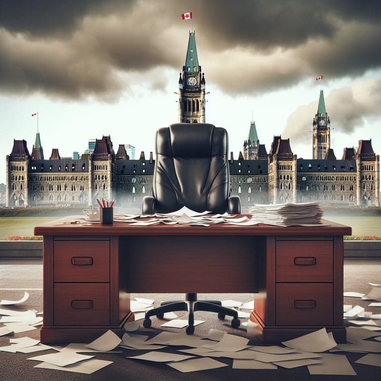 Justin Trudeau Resigns as Canada's Prime Minister Amidst Political Turmoil