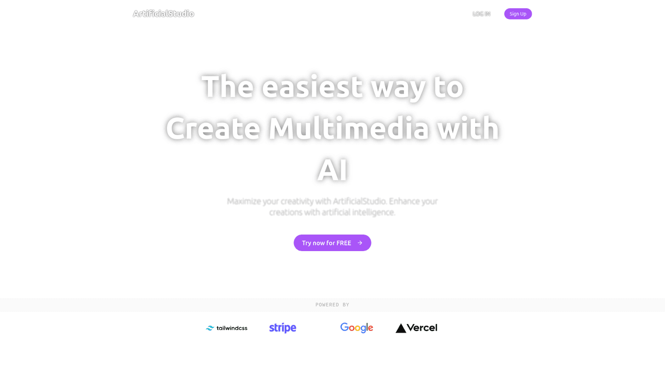 Artificial Studio screenshot