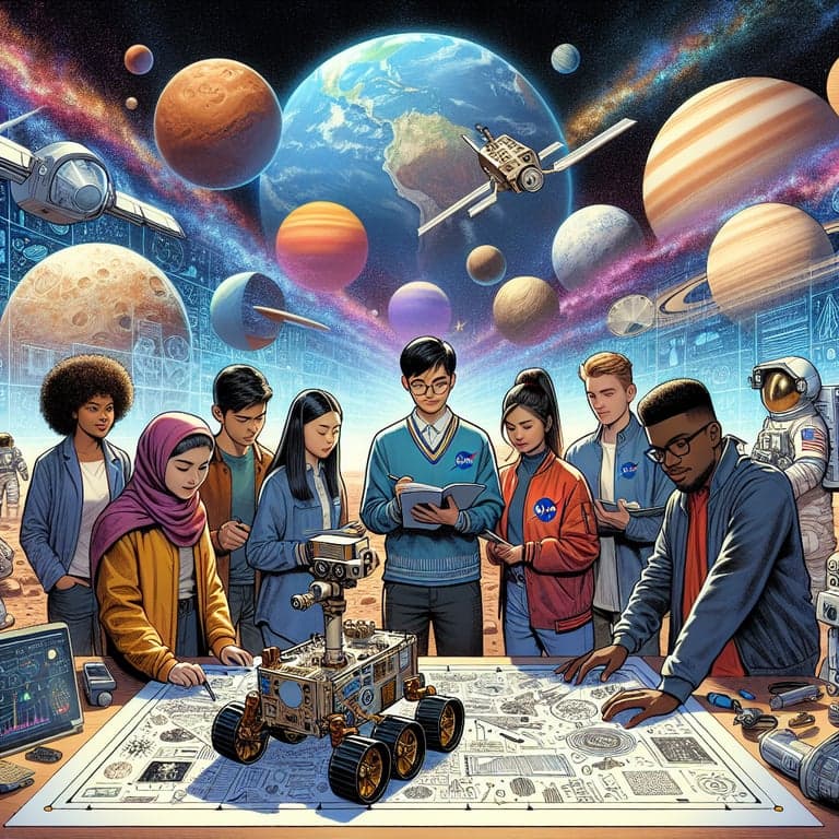 NASA Invites Student Innovators to Explore the Final Frontier with Rovers!