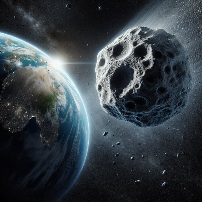 Bus-Sized Asteroid 2025 CG Buzzes Earth at Over 20,000 MPH!
