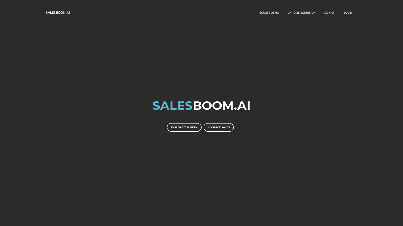 Salesboom.AI screenshot