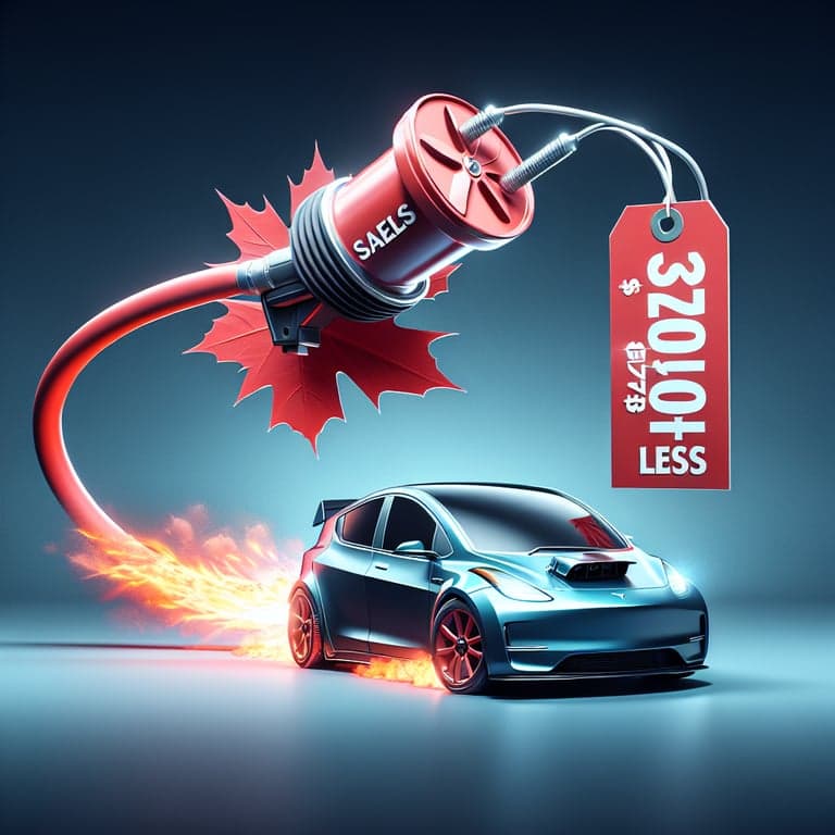 Tesla Slashes Model Y Prices by a $20,000 in Canada: Sales Get a Turbo Boost