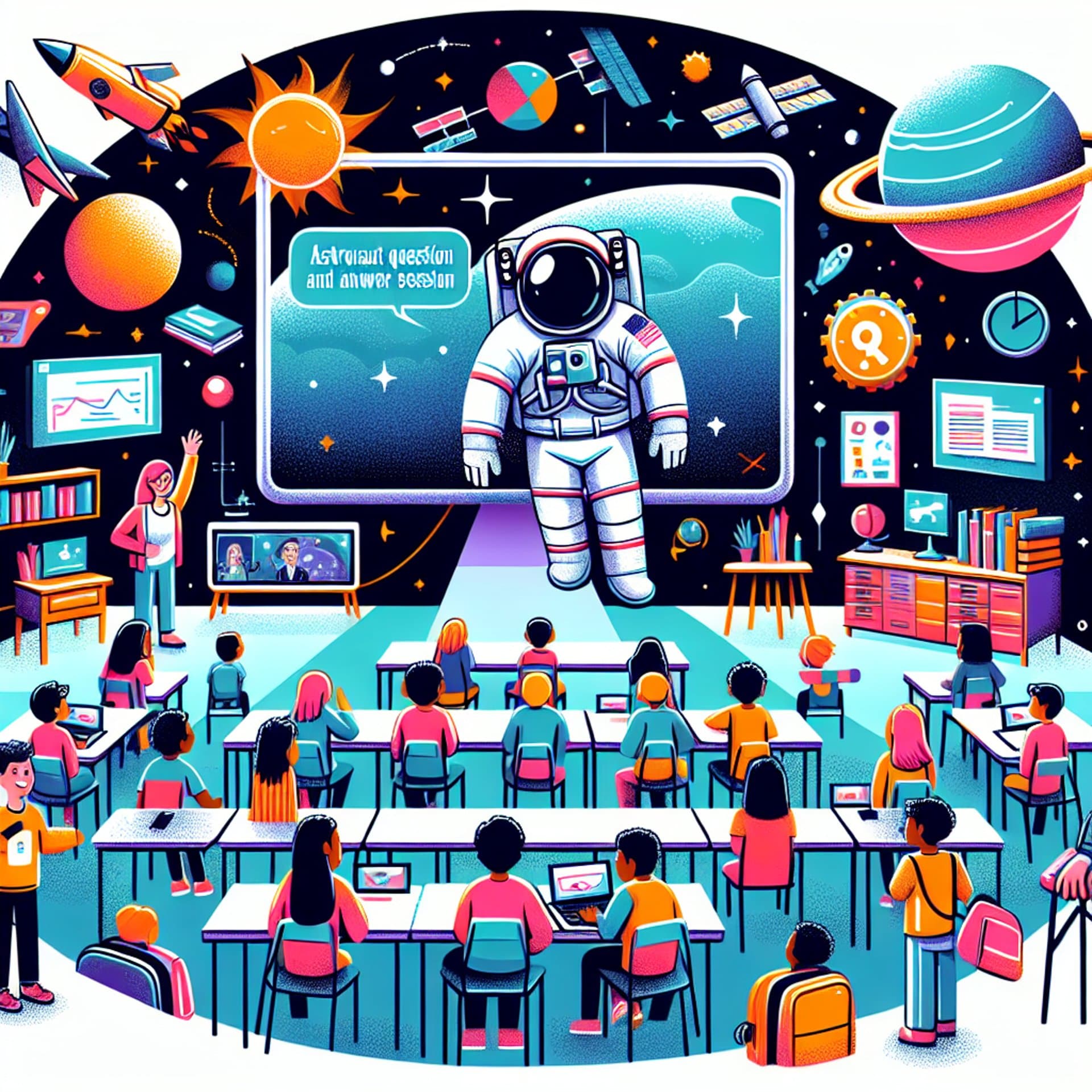 NASA Brings Cosmic Adventure to NJ Classrooms with Astronaut Q&A!