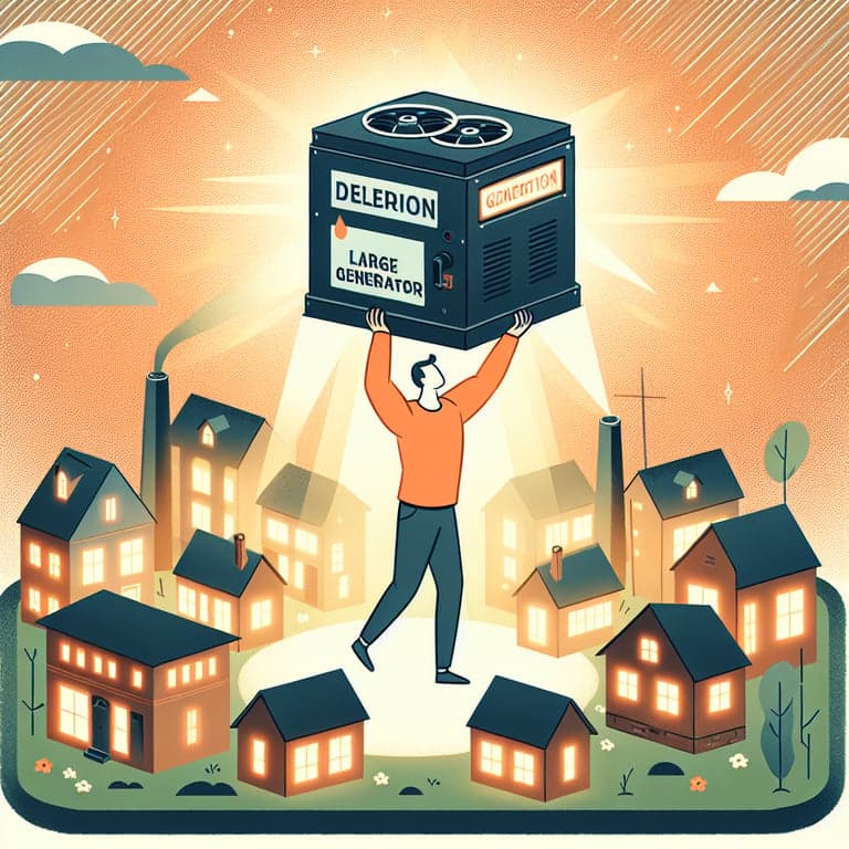 Elon Musk Powers Up Tippah County: Generous Generator Donation Sparks Relief