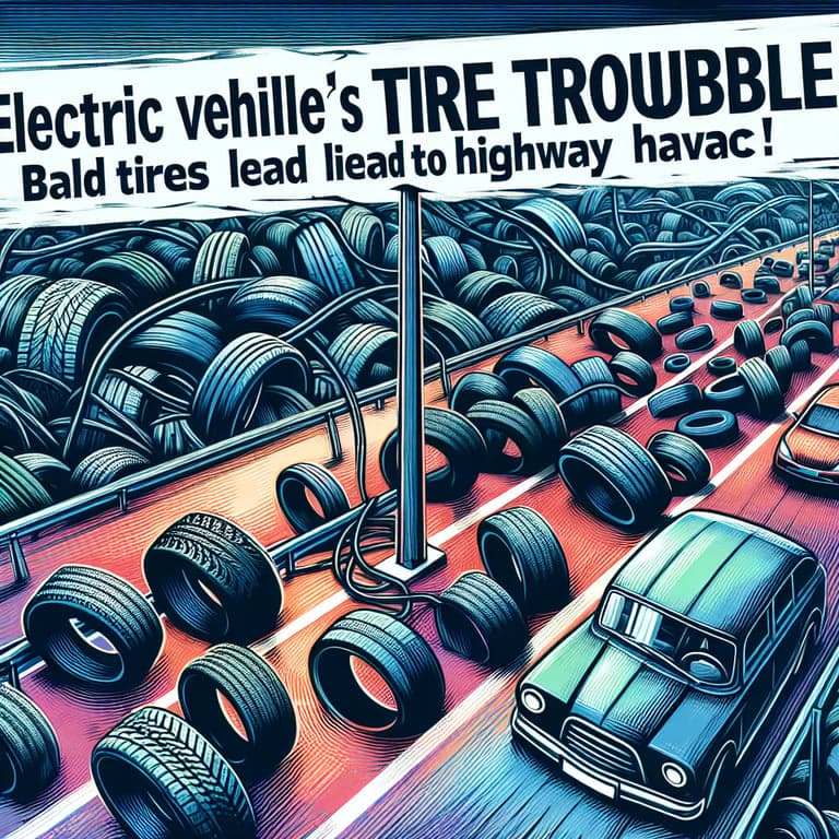Tesla's Tire Trouble: Bald Tires Lead to Highway Havoc!