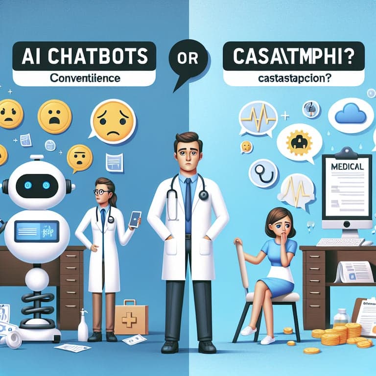 AI Chatbots in Healthcare: Convenience or Catastrophe?