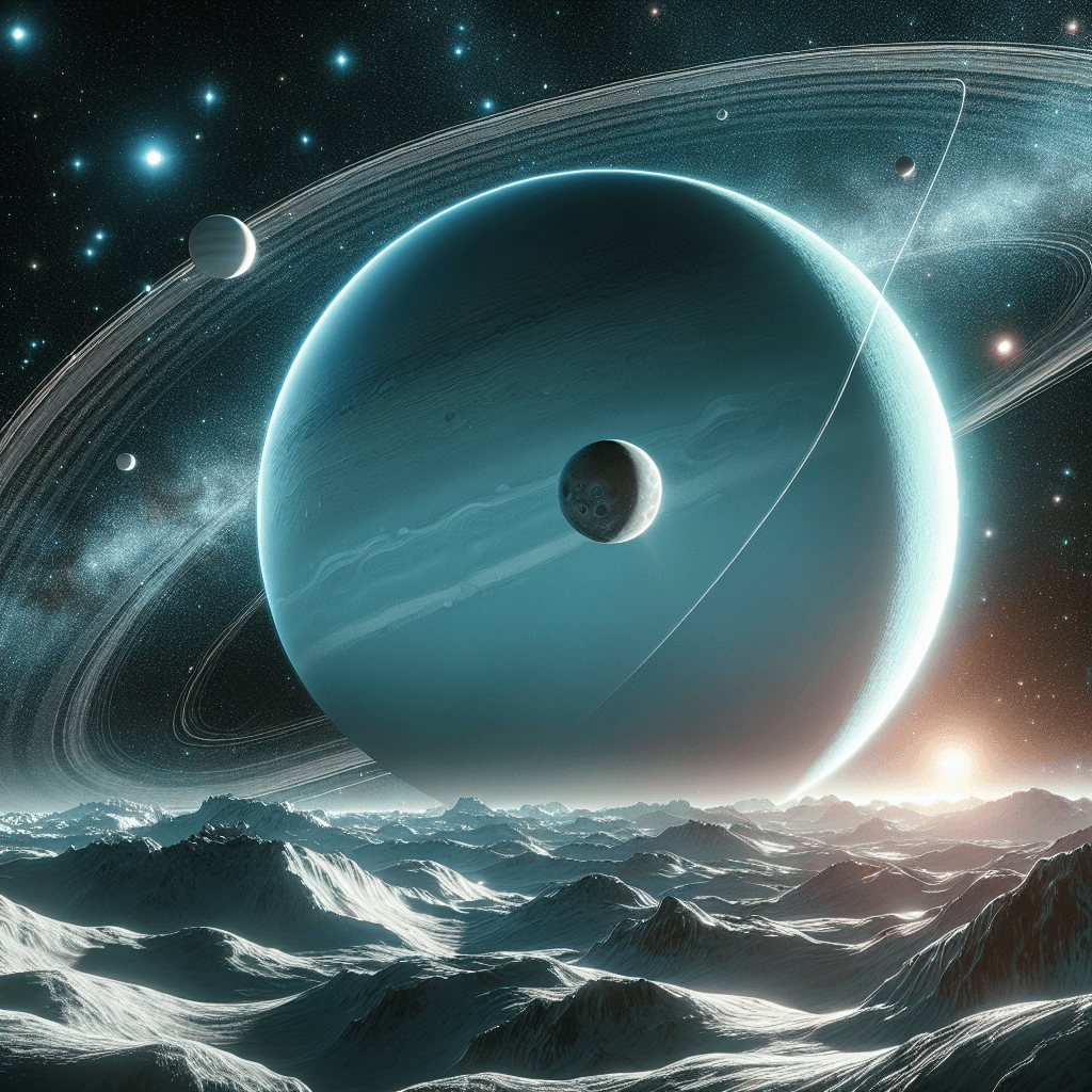 Tiny New Moon Discovered Orbiting Uranus by JWST