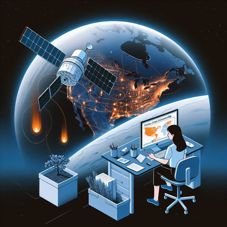 From Satellites to Policy: Margaret Saunders' NASA Internship Tackles Wildfires