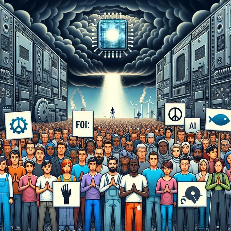 Google Workers Take a Stand: Protesting AI-Military Collaborations