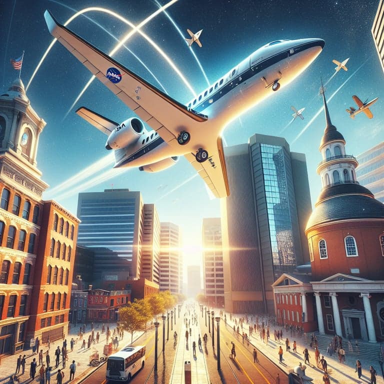 NASA Takes to the Skies with Low-Flying Research Flights Over Baltimore!