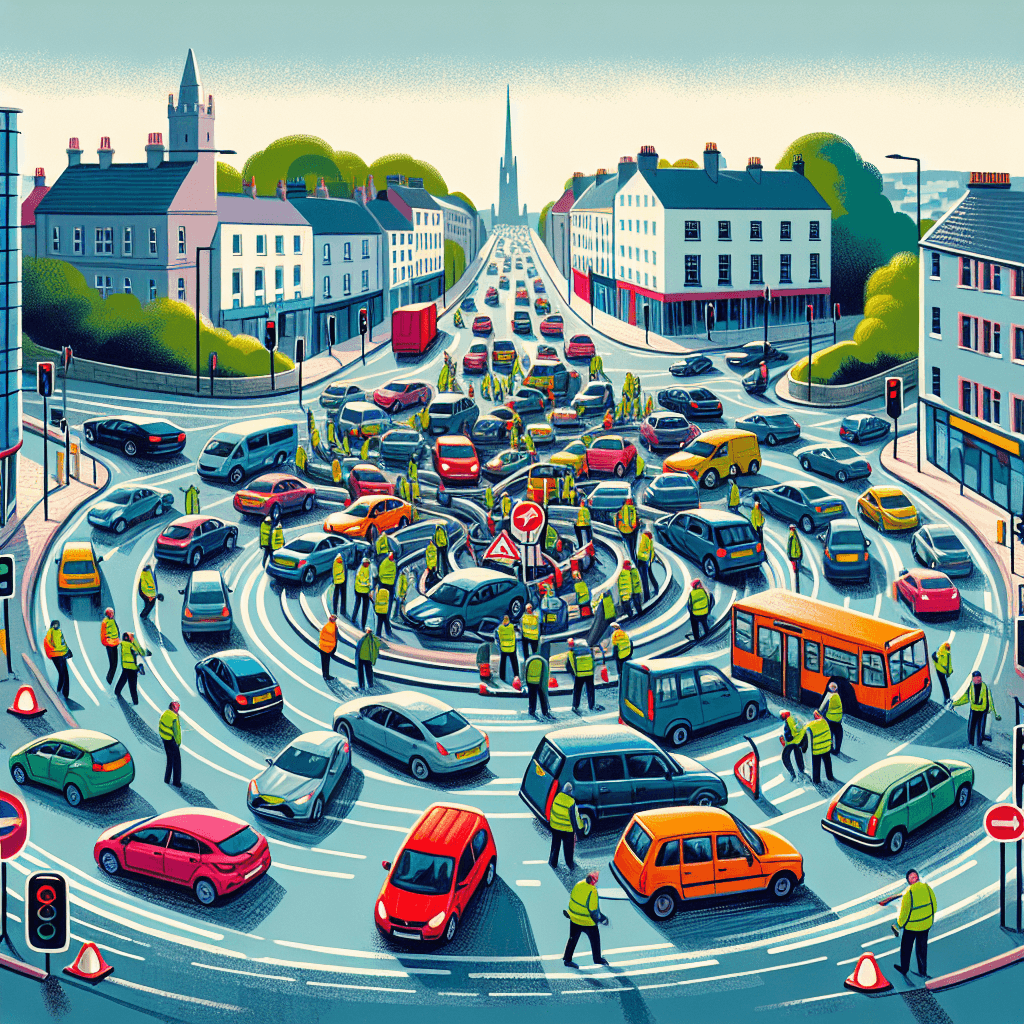 Traffic Chaos Averted: Ballindud Roundabout Incident Cleared in Waterford