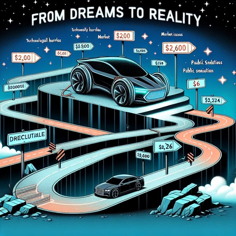 Tesla's Twists and Turns: From $2,600 Dreams to $26 Realities