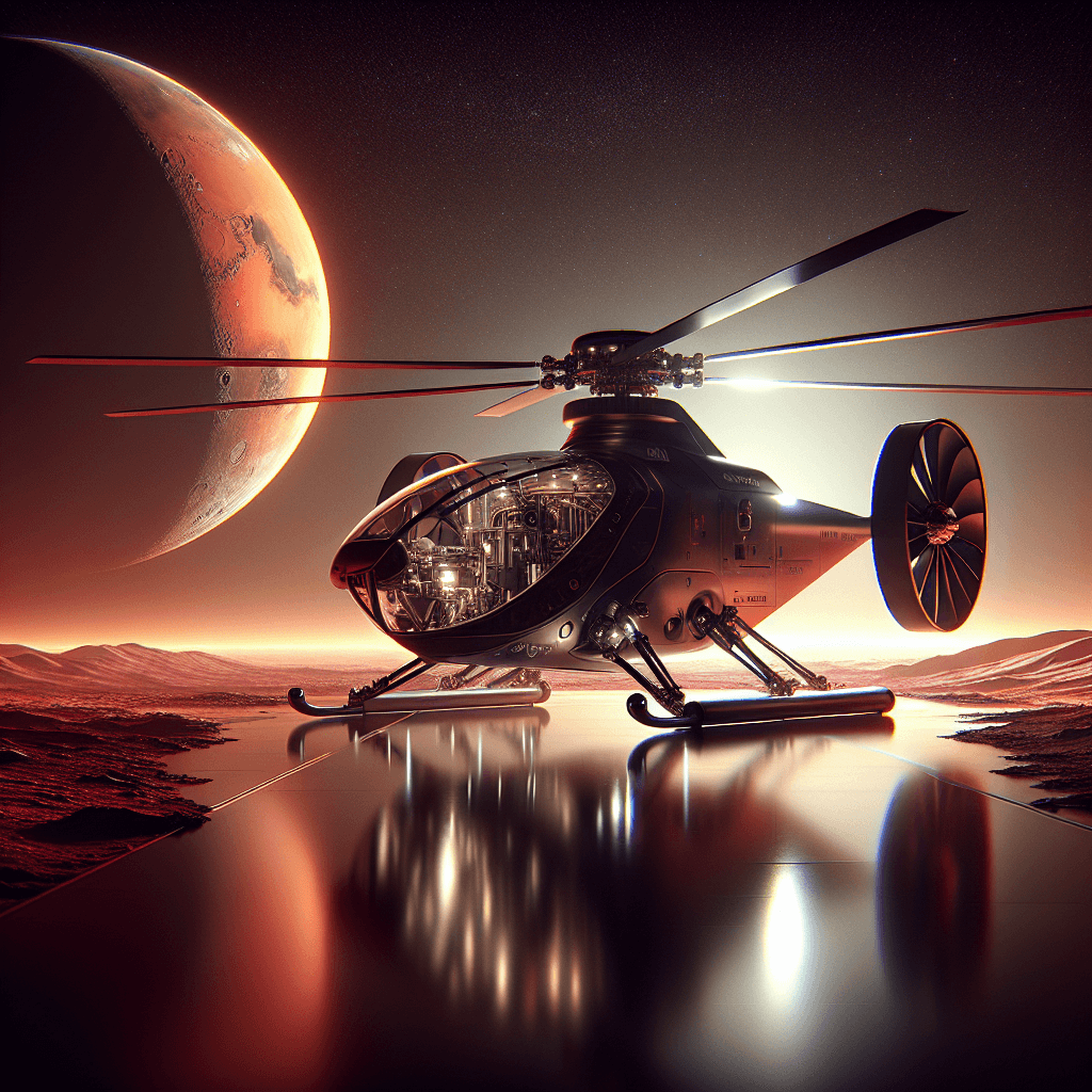NASA's New 'Mars Chopper' Gears Up for Groundbreaking 'Nighthawk' Mission to Mars