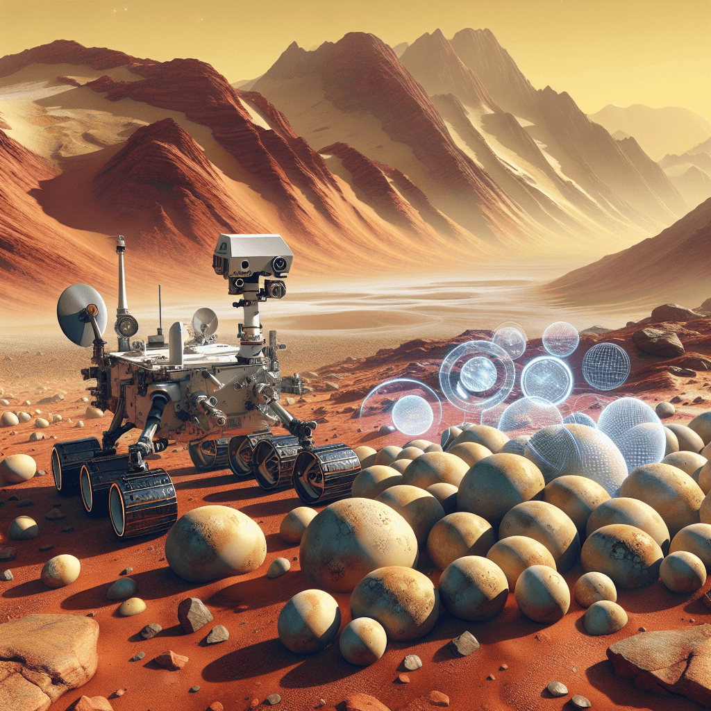 Curiosity Rover Discovers 'Dinosaur Egg' Rocks on Mars, Unveiling Ancient Water Mysteries