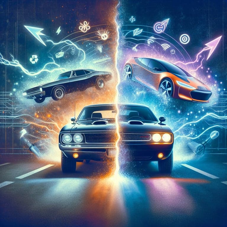 Reddit Celebrates a Tesla Transformation: From Muscle Car to Model 3 Magic!