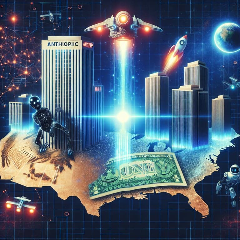 Anthropic Aims to Eclipse OpenAI with $1 Claude AI Deal for U.S. Government