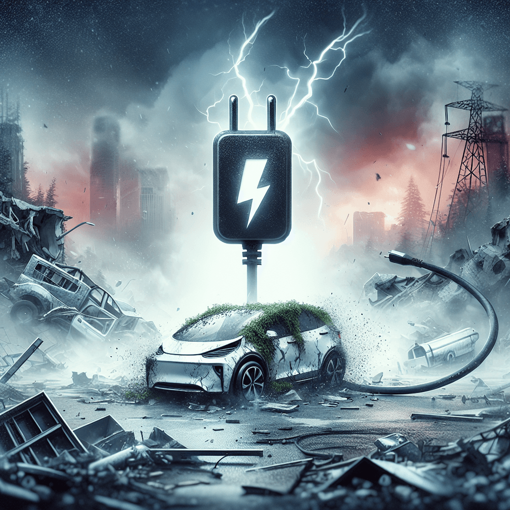 Tesla Charging Station Targeted in Mysterious Wake of Destruction