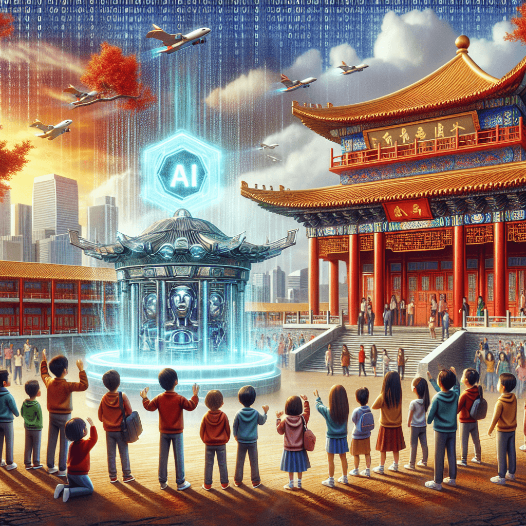 China Amplifies Tech Game: AI Lands in Schools!