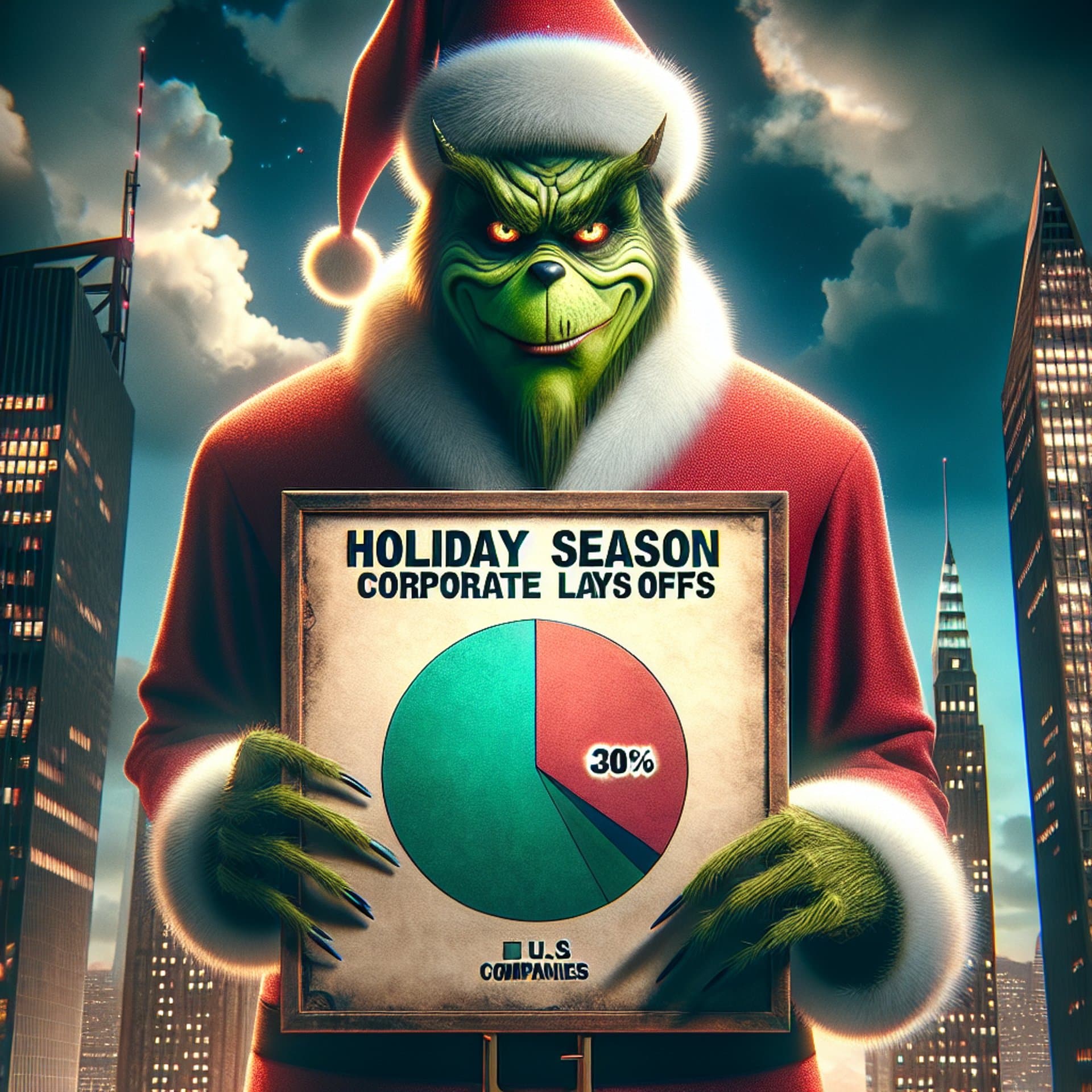 Holiday Season Grinch Alert: 30% of U.S. Companies Plotting Layoffs