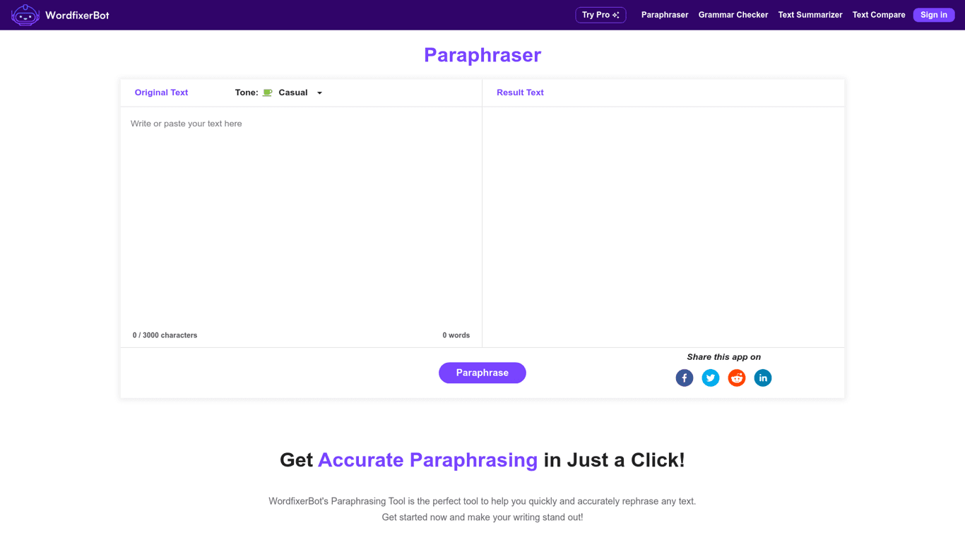 WordfixerBot screenshot