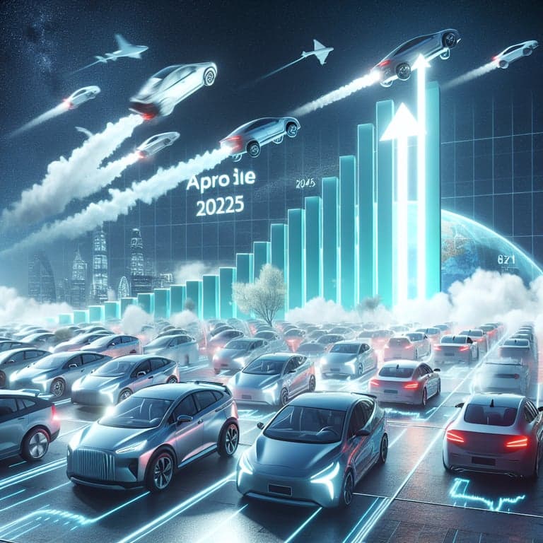 Market Shake-Up: April 2025 China NEV Sales Soar!