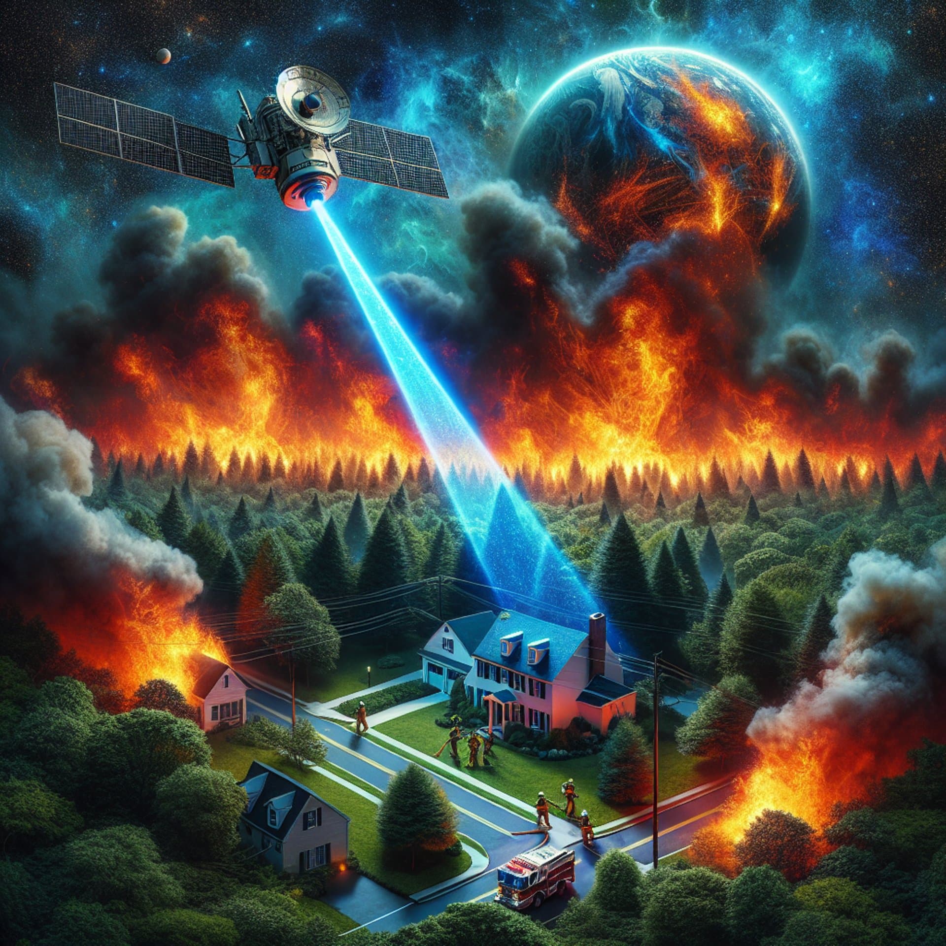 NASA's Satellite Sheds Light on New Jersey's Jones Road Wildfire Fury!