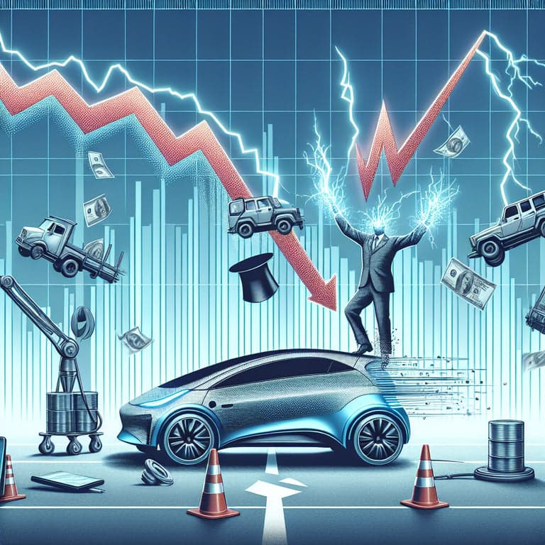 Tesla's Stock Hits a Speed Bump: Tariffs, Sales Declines, and Musk's Political Role Add to the Slide