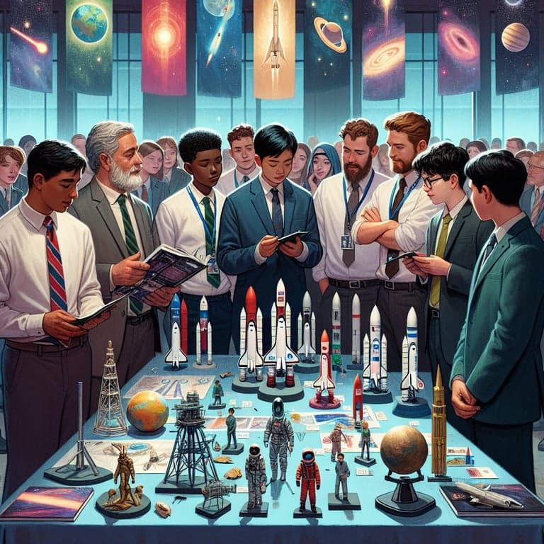 NASA Engineers Visit Hickman High to Review Stellar Student Projects