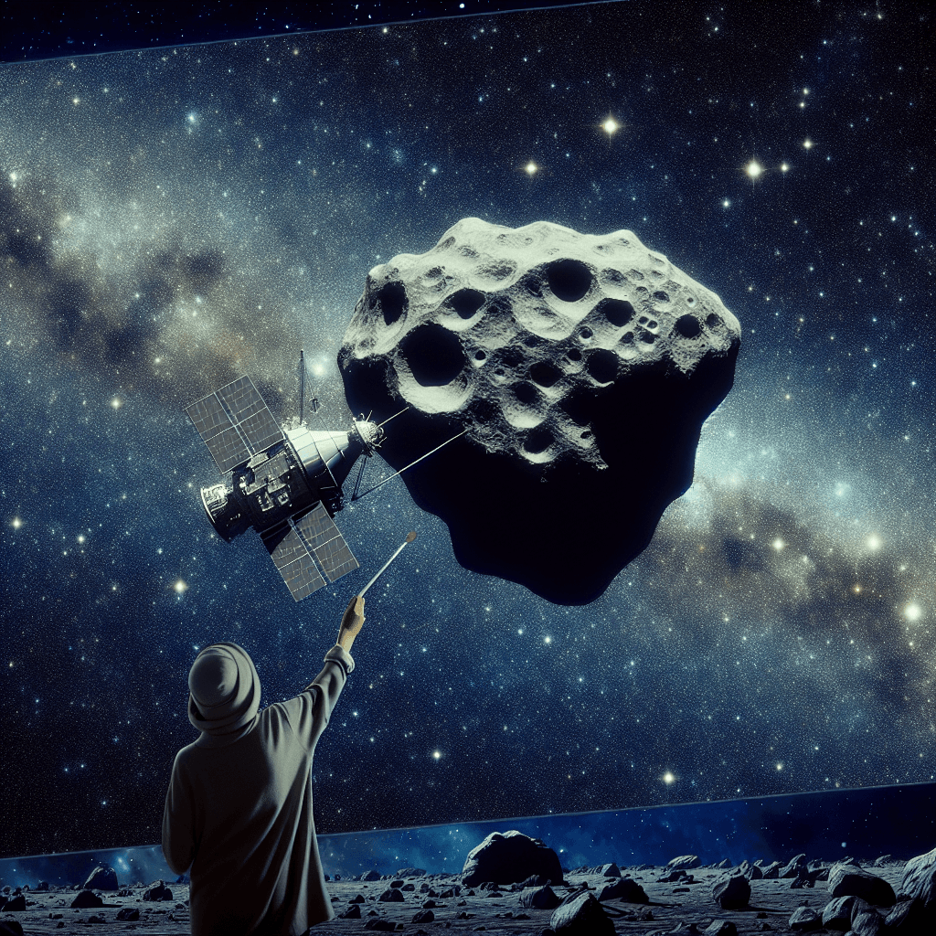 NASA's Lucy Spacecraft Captures Stunning First Images of Asteroid Donaldjohanson